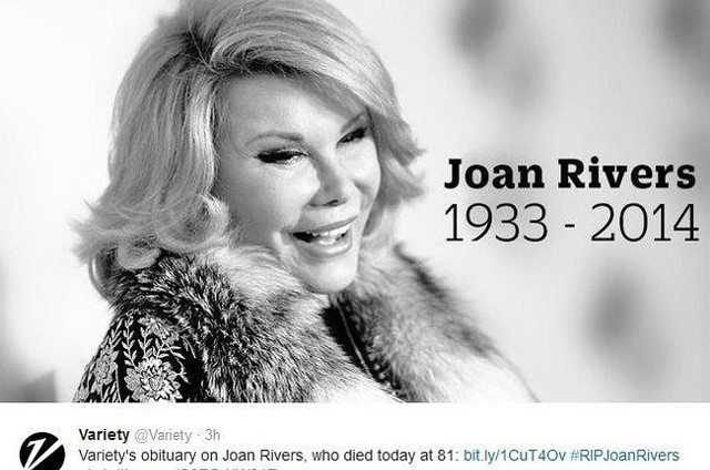 Joan Rivers (fot. screen z Twitter.com)