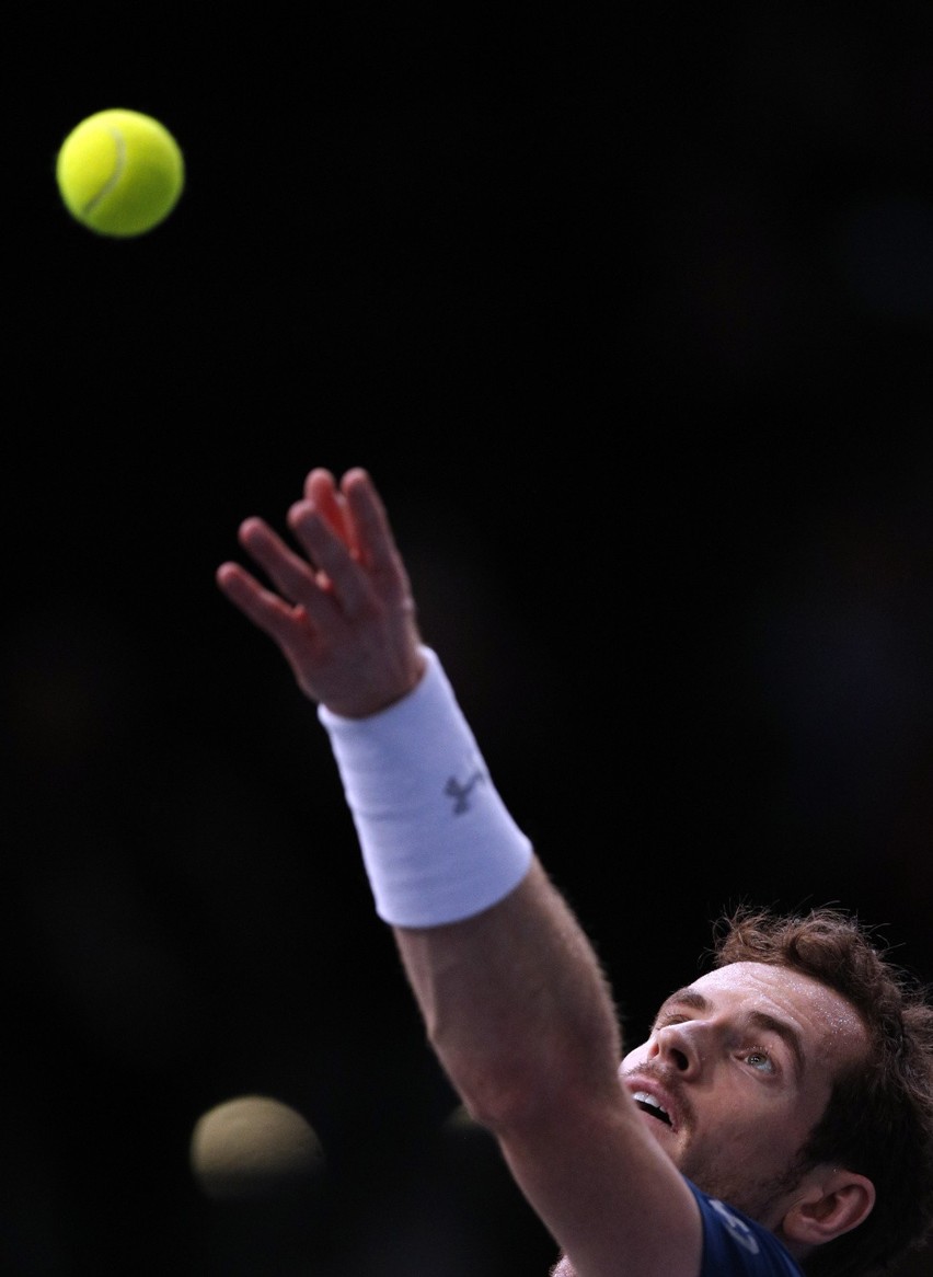 Andy Murray w Paryżu.