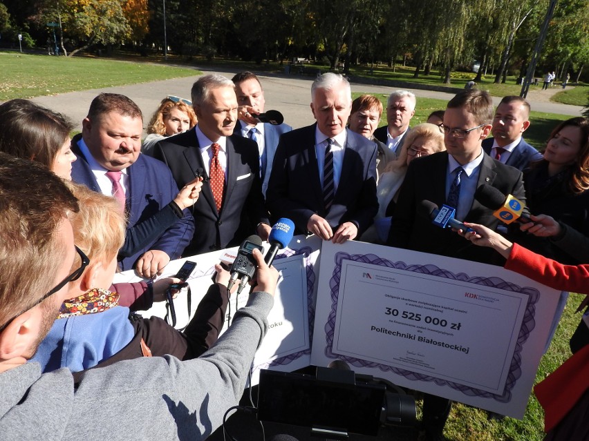 UwB i PB razem. Jarosław Gowin na wspólnej inauguracji uczelni [ZDJĘCIA, WIDEO]