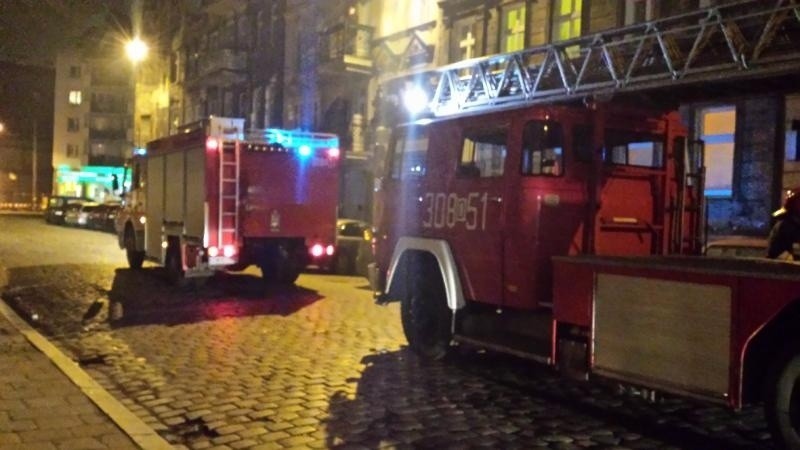 Wrocław: Pożar w mieszkaniu przy Henryka Pobożnego (FOTO)