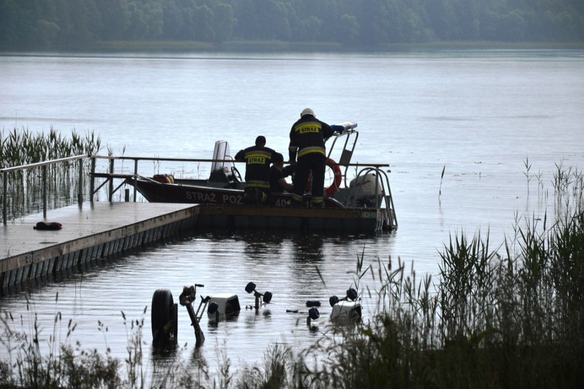 Tragedia nad jeziorem w Chotkowie.