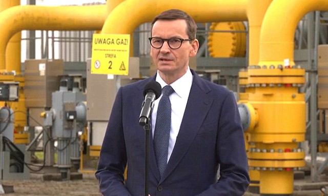 Premier Mateusz Morawiecki: Dzięki naszej przezorności dzisiaj Polska stała się niezależna gazowo od Federacji Rosyjskiej