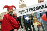 Lublin: Happening Solidarności przeciwko polityce rodzinnej Tuska (ZDJĘCIA)