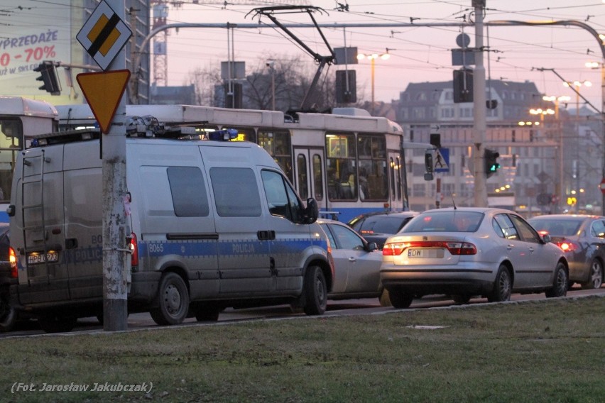 Pościg za pijanym kierowcą seata