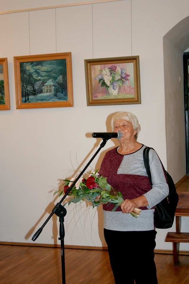 Wystawa Barbary Głuch została zaprezentowana w poprzednią niedzielę na Zamku.