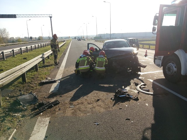 Jak dowiadujemy się od strażaków, w wypadku ranny został mały chłopiec. 