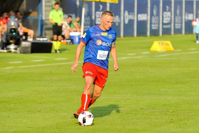 Odra opole - gks tychy 1 i liga pilkarska pilka nozna sezon 2018/2019 fot. oliwer kubus n/z krzysztof janus