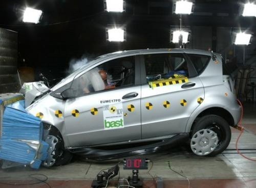 Fot. Euro –NCAP: Mercedes-Benz klasy A w ochronie pasażerów...