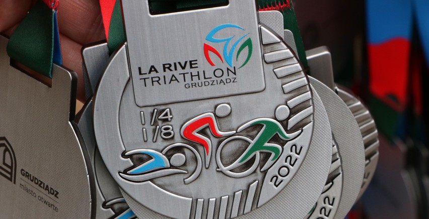 Pierwsza edycja Triathlon La Rive Grudziądz. Wzięło w niej...