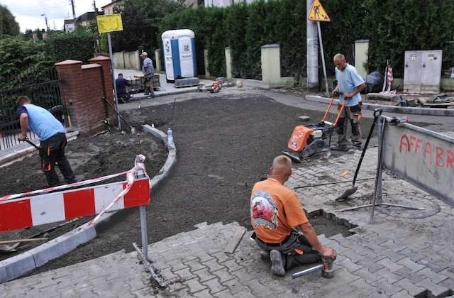 Ulica poziomkowa na miedzyniu powstała w finansowym partnerstwie miasta z mieszkańcami w ramach programu 25/75