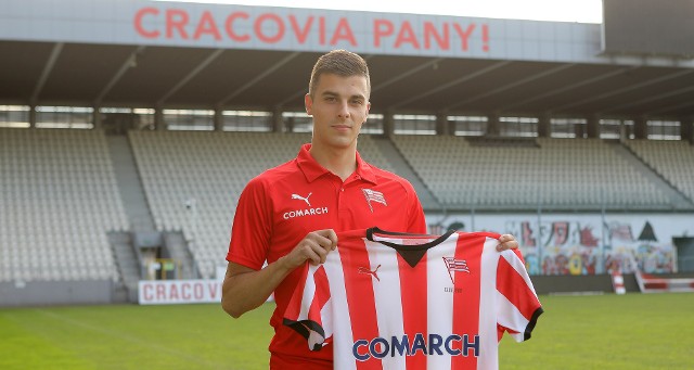Kamil Ogorzały podpisał z Cracovią kontrakt na cztery lata