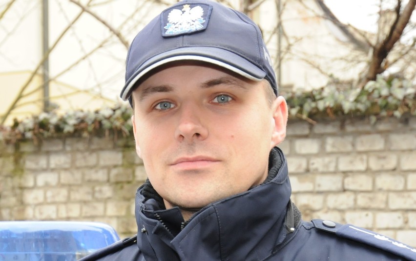 St. asp. Piotr Wojtunik, policja...