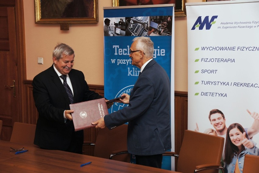 AWF i Politechnika Poznańska podpisały porozumienie o...
