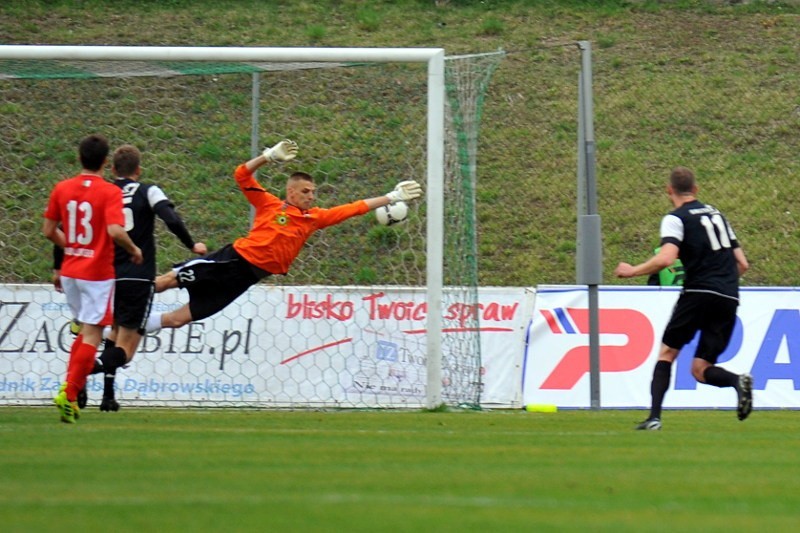 Zagłębie Sosnowiec - Bytovia Bytów 1:1. Remis w meczu na szczycie II ligi [ZDJĘCIA]