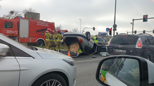 W wyniku wypadku jedna osoba została poszkodowana.