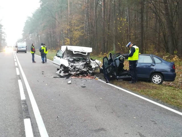 Do wypadku na DK 19 (odcinek Żurobice - Wiercień). Doszło we wtorek nad ranem.