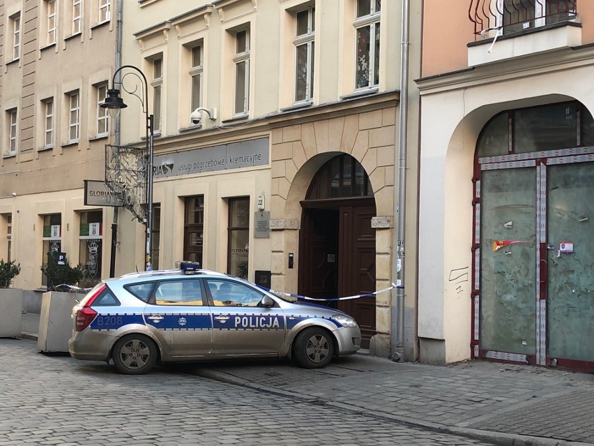 Mężczyzna zmarł na ulicy w centrum Wrocławia           