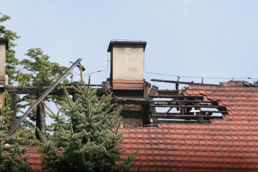 Pożar familoka w Czerwionce-Leszczynach