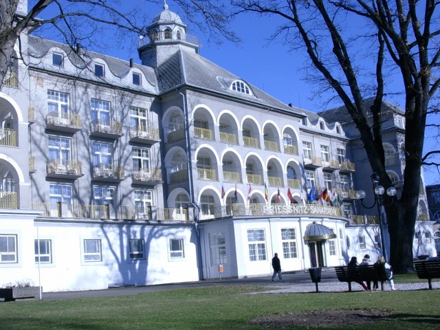 Główny budynek sanatoryjny Uzdrowiska Jesenik