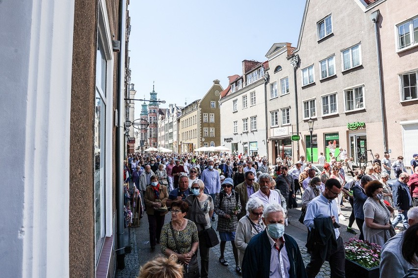 Procesja Bożego Ciała w Gdańsku 3.06.2021