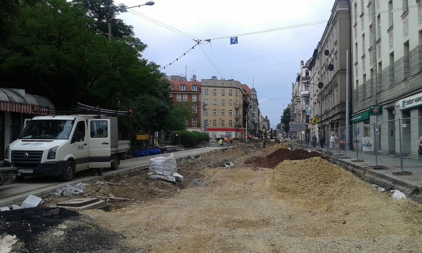 Przebudowa centrum Katowic: Remont ulicy Kościuszki