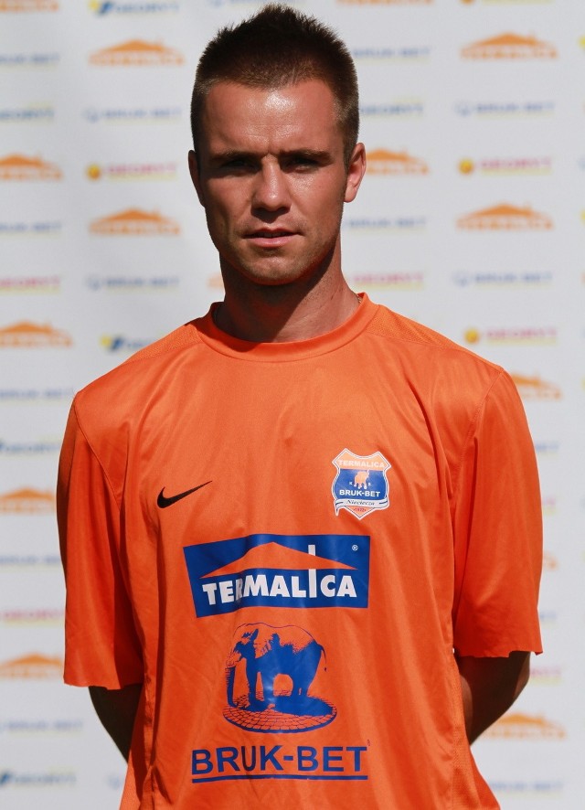 Karol Piątek  jesienią  zagrał w 18 meczach ligowych Termaliki