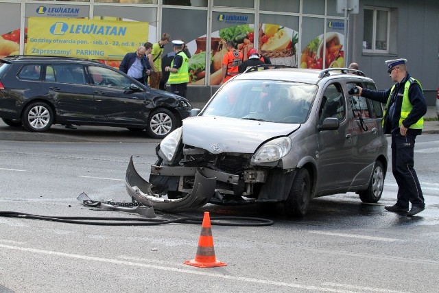 Wypadek na Kochanowskiego we Wrocławiu