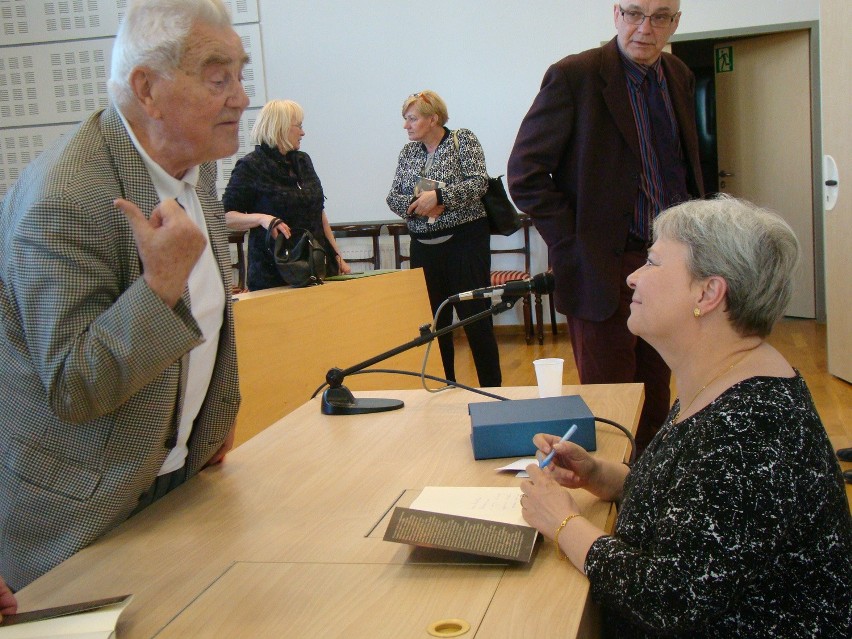 Pisarka Joanna Żamejć odwiedziła Siemiatycze i Bocki