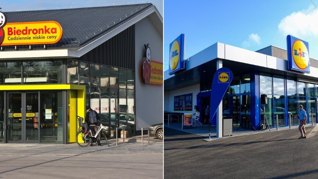 Takie są zarobki w sklepach Biedronka i Lidl od początku 2023 roku. Lidl i Biedronka to jedne z największych sieci marketów w Polsce. Oferują szeroki asortyment produktów: od spożywczych i przemysłowych po odzież, tekstylia i zabawki. W 2023 roku pracowników sieci Lidl i Biedronka czekają kolejne podwyżki. Zobacz, ile zarobią pracownicy marketów, kierownicy oraz zatrudnieni w magazynach.Szczegóły na kolejnych stronach ---->