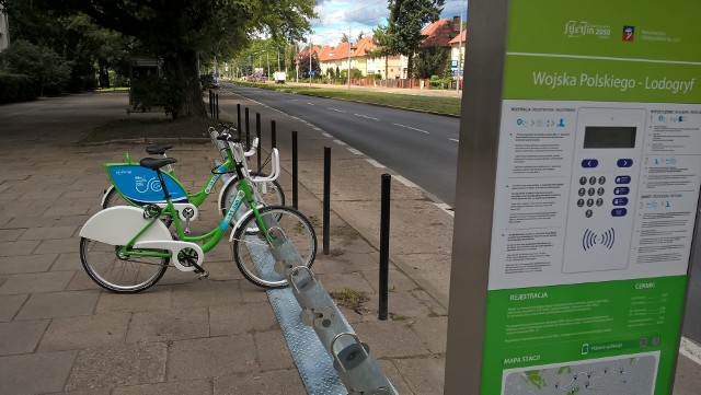 Szczeciński System Bike_S składa się z 84 stacji i 724 rowerów.