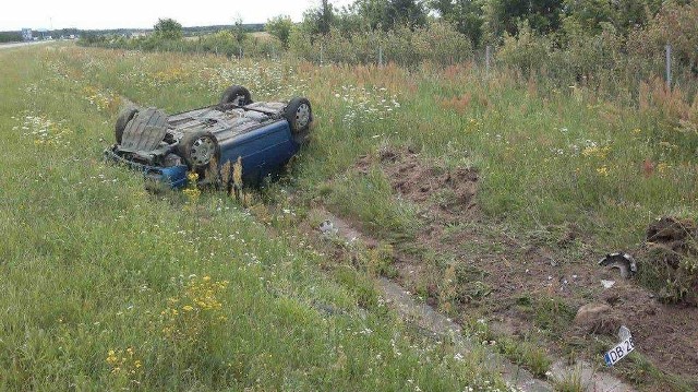 Do wypadku doszło po godz. 11.00 na 237. kilometrze A4 na wysokości Prószkowa.