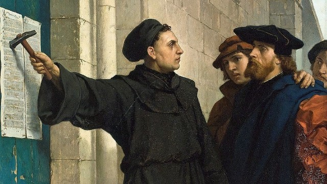 Święto Reformacji nawiązuje do ogłoszenia 95 tez przez augustiańskiego zakonnika ks. dr. Marcina Lutra.