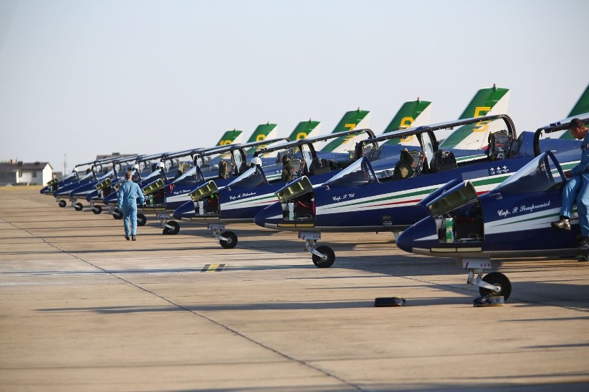 Air Show Radom 2015: Frecce Tricolori są już w Rad