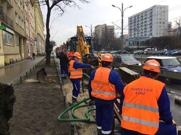 Awaria wodociągowa na al. Kościuszki. Sprawdźcie, gdzie nie ma wody. UTRUDNIENIA NA DRODZE