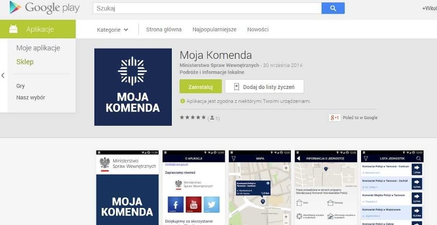 MSW: „Moja komenda” – mobilny przewodnik po polskich jednostkach Policji