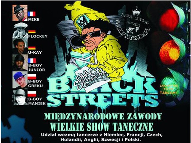 Międzynarodowe Zawody Taneczne "Black Streets" odbędą się już 19 lutego w Koszalinie.