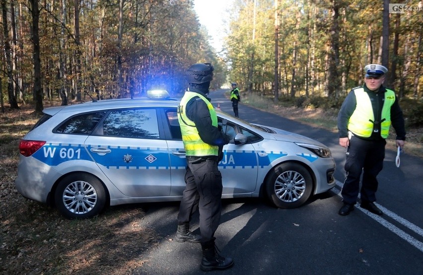 Policjanci z Niemiec i Polski ścigają porywacza. Specjalne ćwiczenia [ZDJĘCIA, WIDEO]