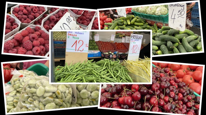 Po ile były popularne warzywa i owoce na kieleckich bazarach...