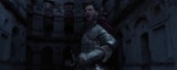 Kit Harrington, gwiazdor serialu "Gra o Tron" przemawiał do rycerzy na Zamku Krzyżtopór w Ujeździe. Zobacz wideo i zdjęcia z planu 