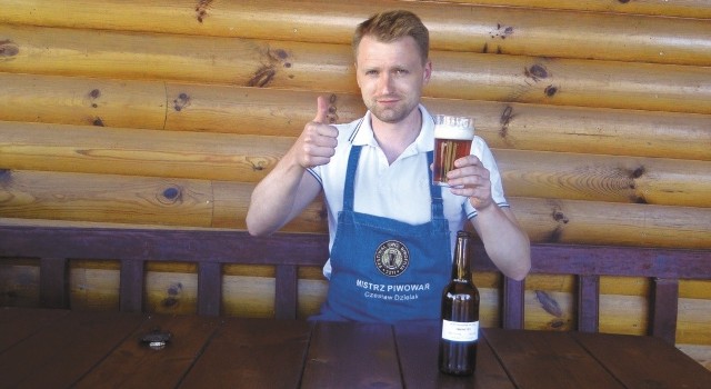 Piwo uwarzone przez Mistrza Piwowara Czesława Dziełaka z Wyłudek już od 6 grudnia trafi do sklepów w całym kraju