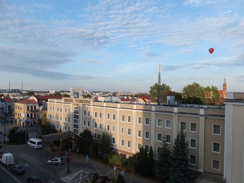 Balon można było zobaczyć w piątek około godziny 17.