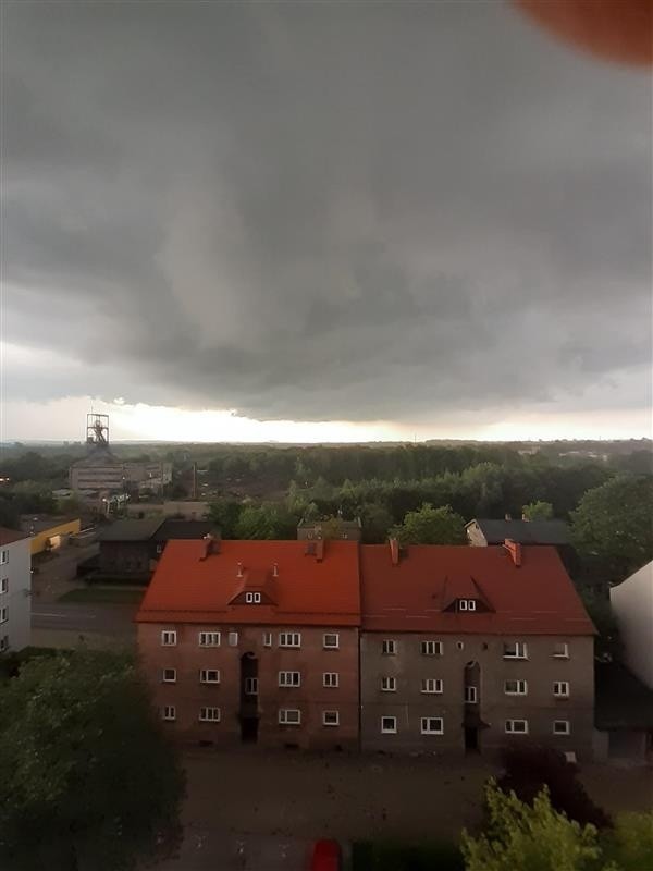 Front burzowy nad Śląskiem...