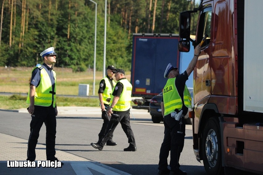 - Policjanci gorzowskiej drogówki wzięli pod lupę ciężarówki...