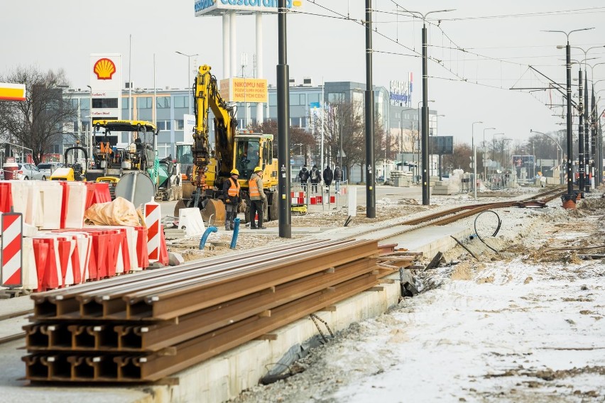 Zobacz, jak aktualnie wygląda stan prac przy ul. Fordońskiej...