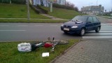 Rowerzysta został potrącony koło Castoramy w Gorzowie