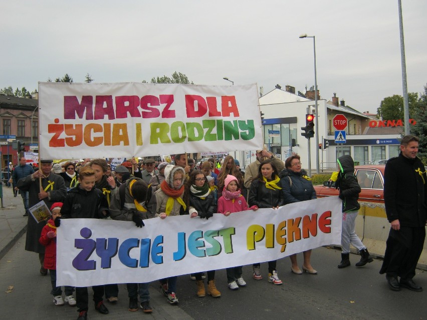 Przez Gorlice przeszedł II Marsz dla Życia i Rodziny