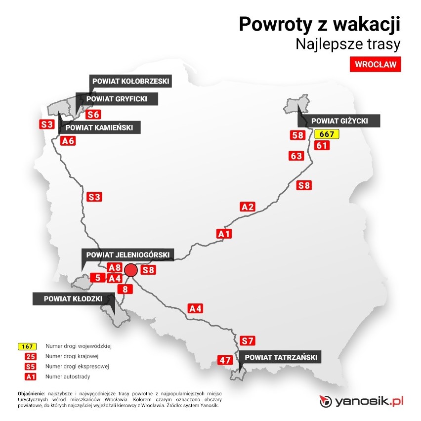 Z jakich miejsc turystycznych Polacy ruszą tłumnie do swoich...