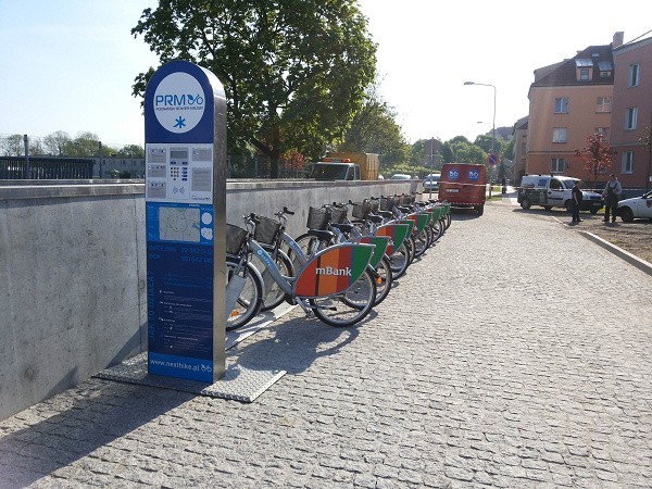 Nowe stacje Poznańskiego Roweru Miejskiego. Także przy ICHOT