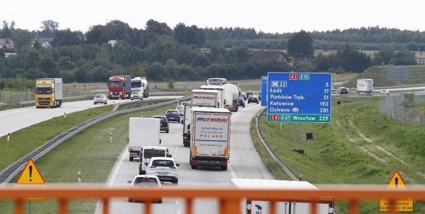 W weekend autostrada A1 będzie zamknięta z powodu wyburzania wiaduktów