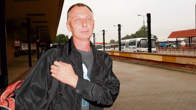 Zbigniew Duda z Kolna ma nadzieję, że władze Łomży zadbają o o dobre warunki dla pasażerów